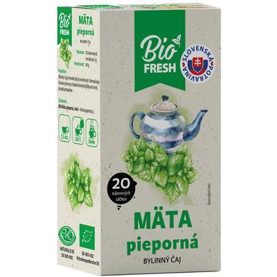 ČAJ BYLINNÝ BIO MÄTA PIEPORNÁ 40g FRESH