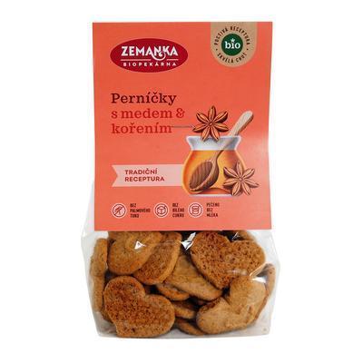 PERNÍČKY BIO MEDOVÉ 100g ZEMANKA