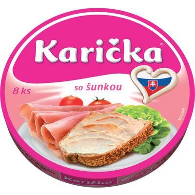 SYR KARIČKA SO ŠUNKOU 125g TROJ.