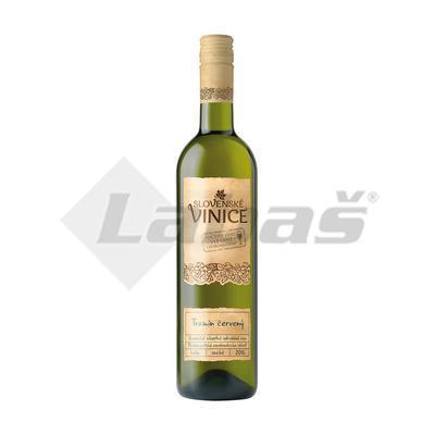 VÍNO TRAMÍN ČERVENÝ 2018 0.75l SLOVENSKÉ VINICE BIELE SUCHÉ