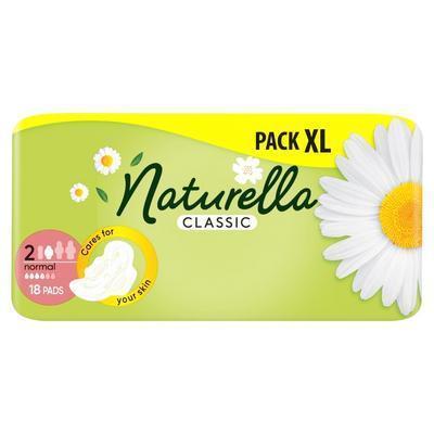 VLOŽKY NATURELLA CAMOMILE CLASSIC NORMAL 18ks ECONOMY DUO
