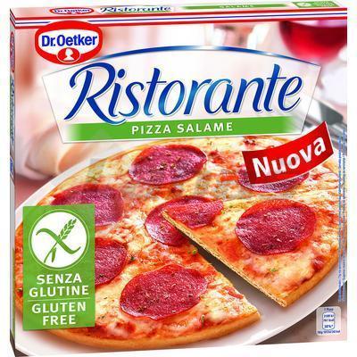 MRAZENÁ PIZZA SALAME GLUTEN FREE 315g RISTORANTE BEZLEP