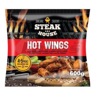 MRAZENÉ KRÍDIELKA KURACIE MARINOVANÉ HOT WINGS 600g STEAK HOUSE