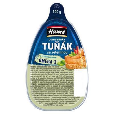 PAŠTÉTA NÁTIERKA Z TUNIAKA SO ZELENINOU 100g AL HAMÉ