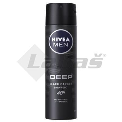 ANTIPERSPIRANT SPREJ NIVEA MEN DEEP 150ml PÁNSKY