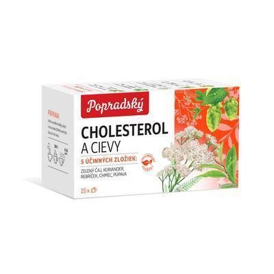 ČAJ BYLINNÝ CHOLESTEROL A CIEVY 22,5g POPRAD