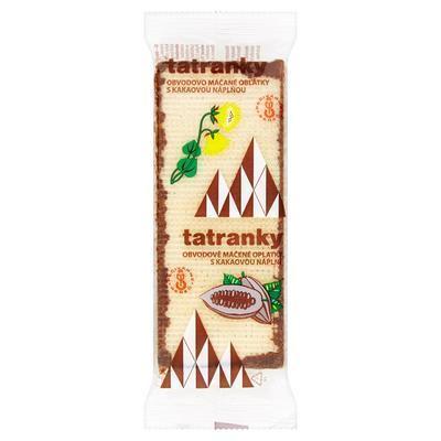 OBLÁTKY TATRANKY ČOKOLÁDOVÉ OBV. MÁČ. 33g I.D.C
