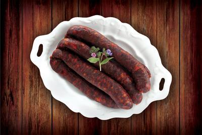 KLOBÁSA EGERSKÁ SUŠENÁ /VÁHA/ 95% PODIEL MÄSA KNIŽKA