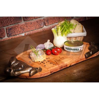 PAŠTÉTA PEČEŇOVKA DOMÁCA PRAVÁ 180g KONZERVA HURKA