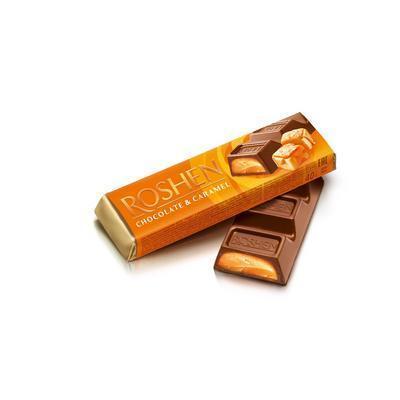 TYČINKA ROSHEN MLIEČNA ČOKOLÁDA - KARAMEL 40g