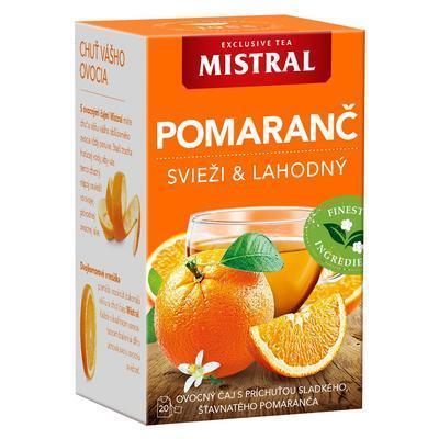 ČAJ OVOCNÝ POMARANČ 40g MISTRAL POPRAD