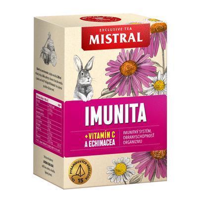 ČAJ BYLINNÝ IMUNITA VITAMÍN C A ECHINACEA 30g MISTRAL POPRAD