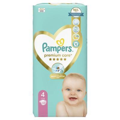PLIENKY PAMPERS PREMIUM S4 9-14kg 52ks