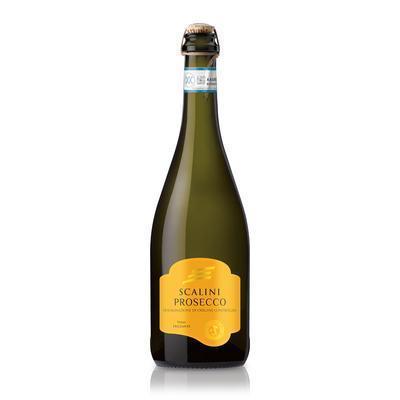 VÍNO PERLIVÉ PROSECCO D.O.C. TREVISO-SCALINI 0.75l BIELE SUCHÉ FRIZZANTE ITALIAMO
