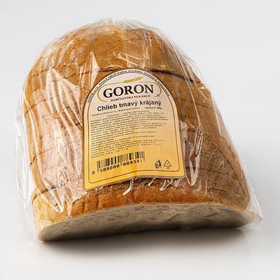 CHLIEB TMAVÝ 450g KRÁJANÝ GORON
