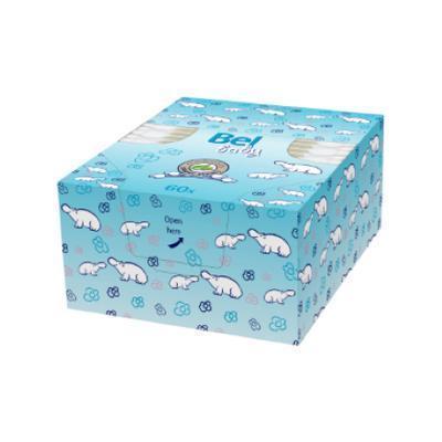 TYČINKY VATOVÉ DETSKÉ PAPIEROVÉ 60ks BEL