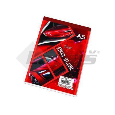 BLOK POZNÁMKOVÝ A5 50 LIST EKO LINAJKOVÝ